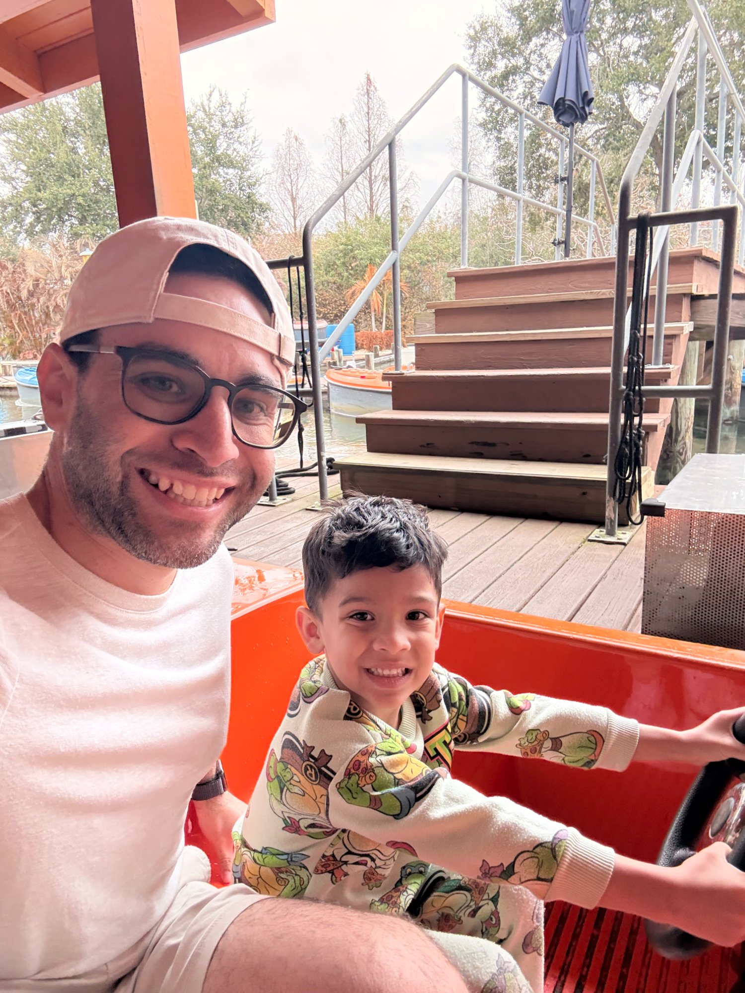 Evan and Sage at Legoland